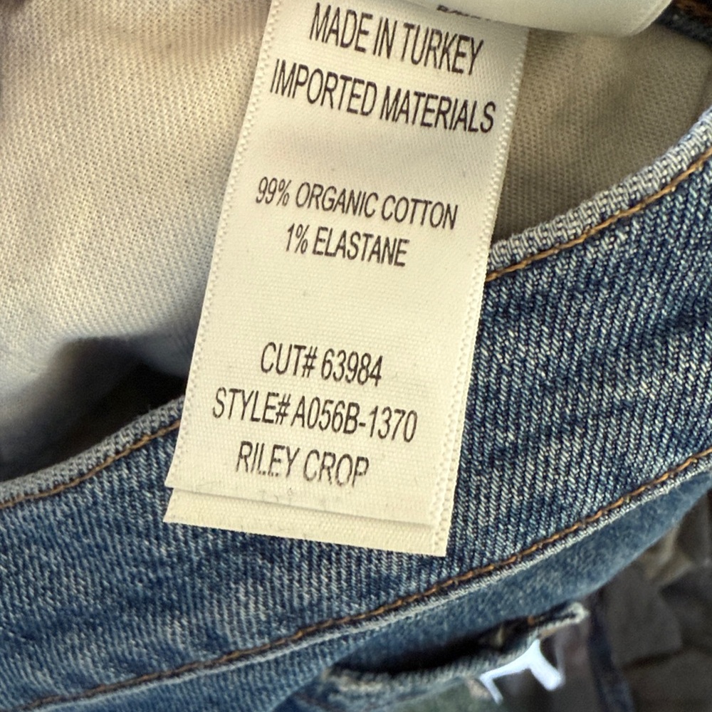 Agolde Blue Ankle & Cropped Jeans - Picture 4 of 9